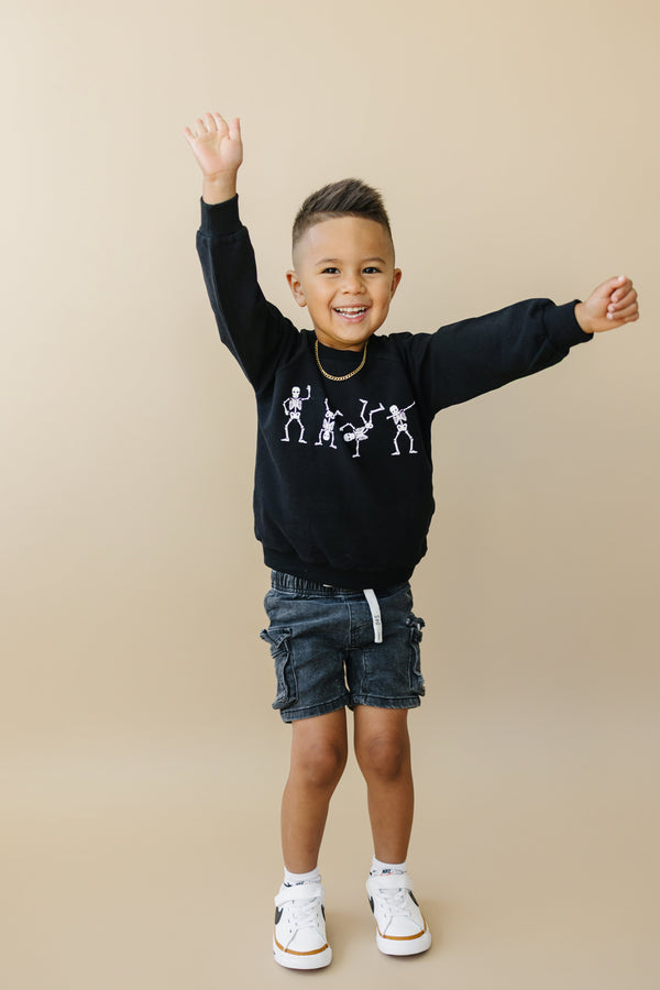 organic-cotton-dancing-skeletons-crewneck-sweatshirt Sophia's Style-1